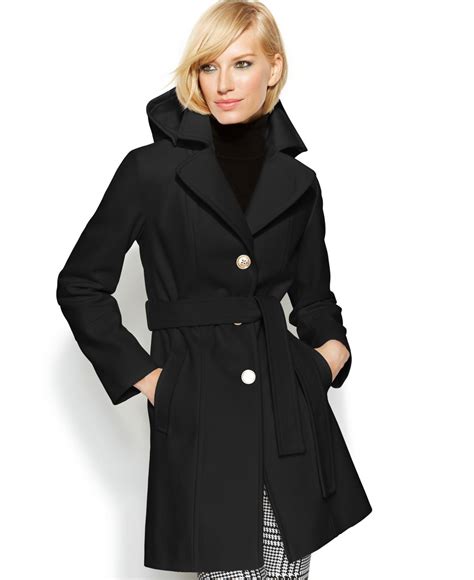 michael kors belted sweater oat|Wool Blend Belted Coat .